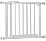 KIDIZ&reg; Grille de Protection pour Porte - Grille d'escalier - pour Animaux de Compagnie - sans per&ccedil;age - Orientable des Deux c&ocirc;t&eacute;s - 74-87 cm