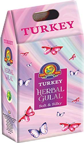 VRINDAVANBAZAAR.COM TOTA Turkey 100% Natural Holi Colours Herbal Gulal Powder, 500 gm (100 g Each, Red, Yellow, Blue, Green, Pink) - Pack of 5