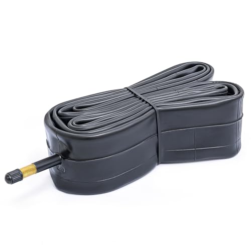 FengCan 1本 700 35c チューブ 肉厚,自転車チューブ 700x35-43c,米式バルブ48mm,タイヤチューブ 700x35c/700x38c/700x40c/700x42c,適用700mm クロスバイク ロードバイク(適用範囲700x35c-700x43c)(HD047)