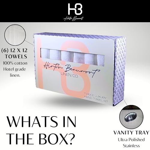 Bathroom-Hand-Towel-Set-Vanity-Tray-6-12×12-Hotel-wash-Cloths-Powder-Room-Towels-Hand-Drying-Towels Bathroom Hand Towel Set Vanity Tray 6 12×12 Hotel wash Cloths Powder Room Towels Hand Drying Towels