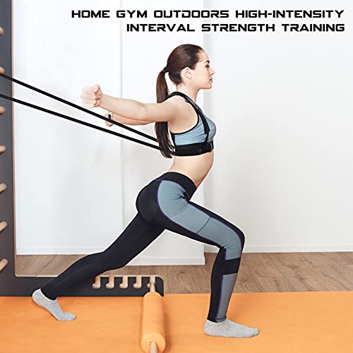image for CLISPEED Fitness Sled Harness Workout Harness Exercise Speed Trainer w