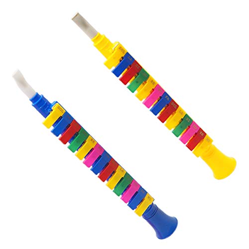 Abaodam 2個 の楽器のおもちゃ 早期学習おもちゃ 赤ちゃんのための音楽おもちゃ 口器官のおもちゃ キッズハーモニカ 開発おもちゃ 面白い楽器のおもちゃ