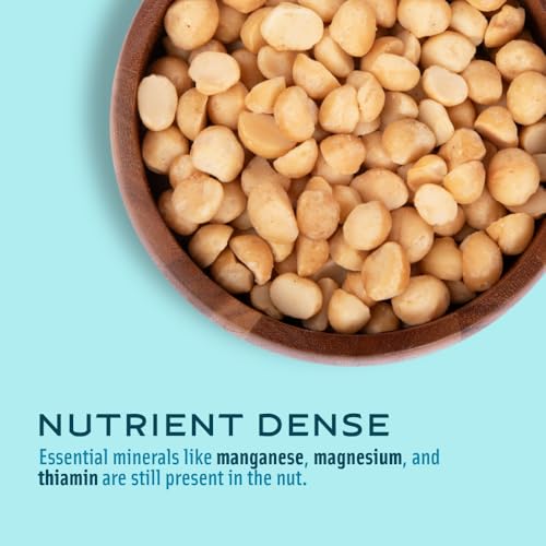 Mauna Loa Premium Hawaiian Macadamia Nuts, Hawaiian Sea Salt Flavor, Snack Mac Mini Pouches, Single Serve 1 Oz Bags (Pack of 12)