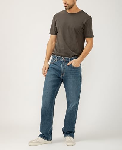 Silver Jeans Co. Men's Relaxed Fit Straight Leg Jeans2