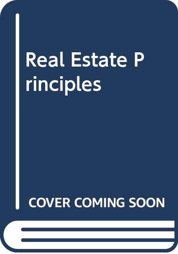 Real Estate Principles 0324142870 Book Cover