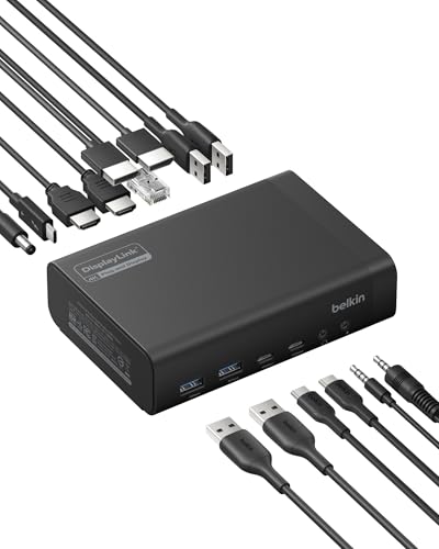 The Essential Guide To Belkin DisplayLink Dual Display Docking Station