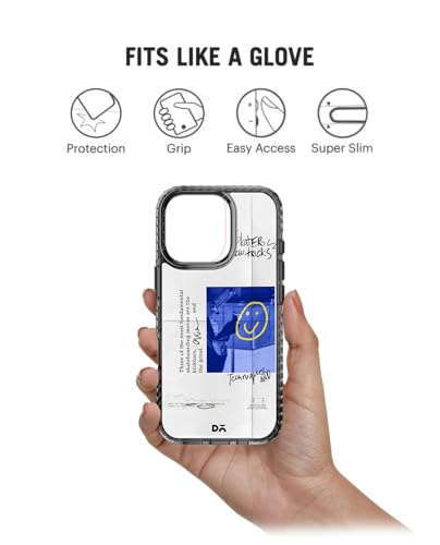 Image of DailyObjects The Fundamentals Stride 2.0 Magnetic Case Cover Compatible with iPhone 16 Pro Max | Wireless Charging Slim Back Cover | 2 Layer Edge Protection & Shockproof