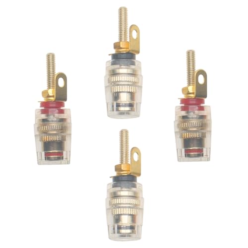 Conector Banana 4 mm Pack 2 Pares Rojo y Negro miniatura 1