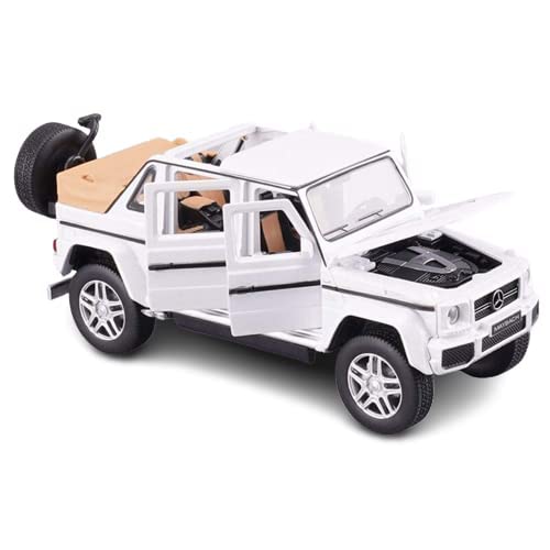 Image of Alokik Enterprise Exclusive Alloy Metal Pull Back Diecast 1:22 Mercedes G-500 Car Scale Model Toy with Sound Light for Kids【Colors as Per Stock】