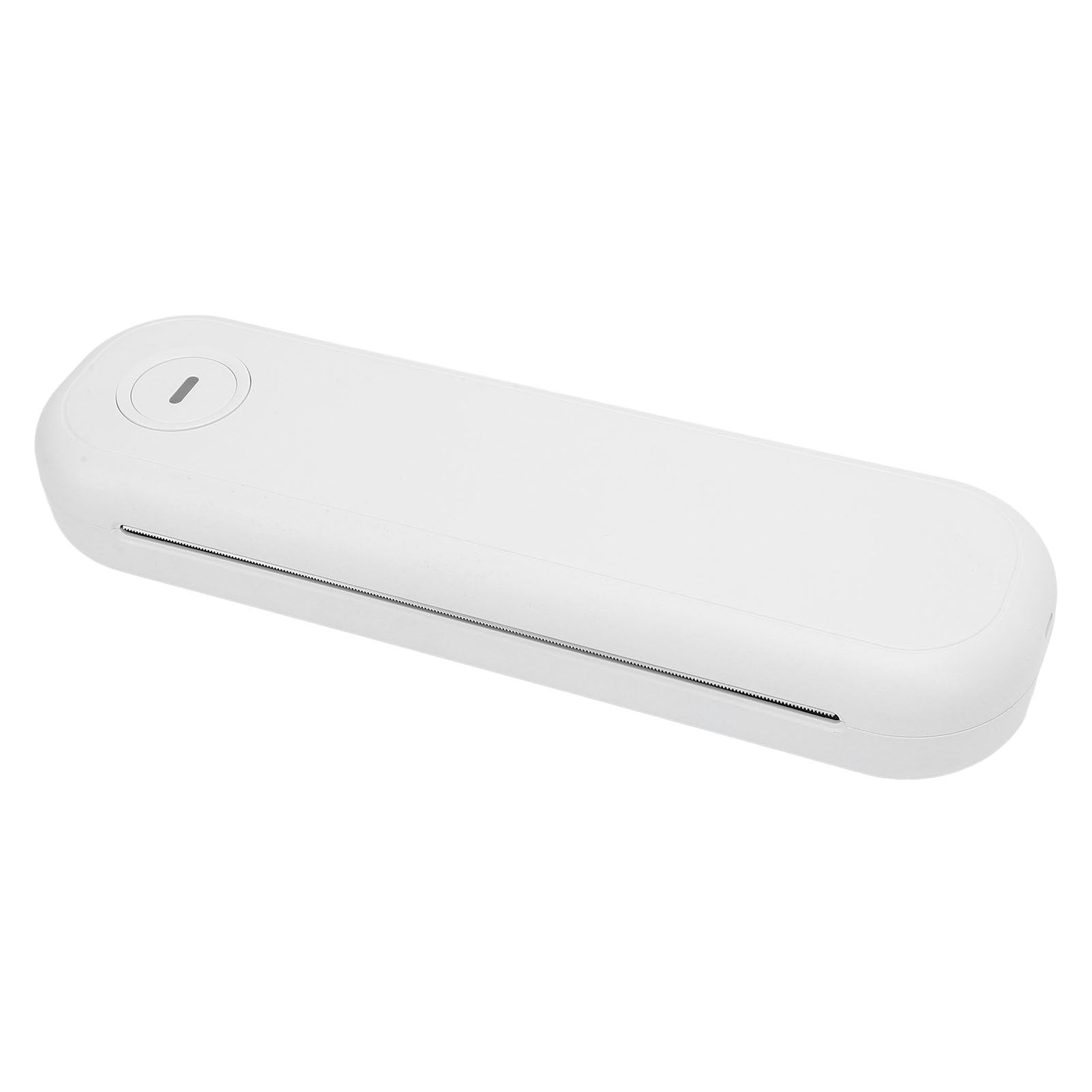 Przenośna Drukarka Termiczna, Bezprzewodowa 200DPI 2600 MAh Aktalizację Aplikacji A4 Bezprodukowana Drukarka Mobilna z 2 Papierami do Telefonicznego Komputera, Biuro, Nauki,