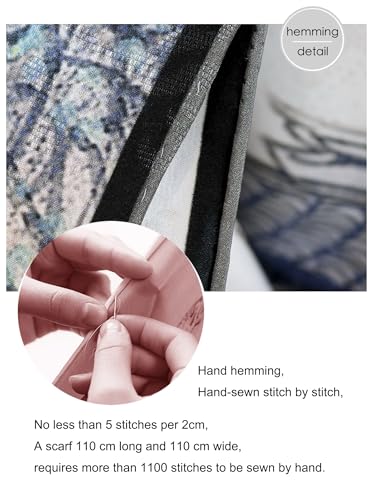 Châle en soie HangErFeng accessoire idéal soirées fraîches