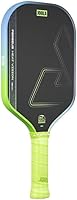 Vista 8 de JOOLA Agassi Heat Vision 16mm Pala de pickleball - Nueva forma con zona de punto dulce extendida - Superficie de fibra de carbono texturizada