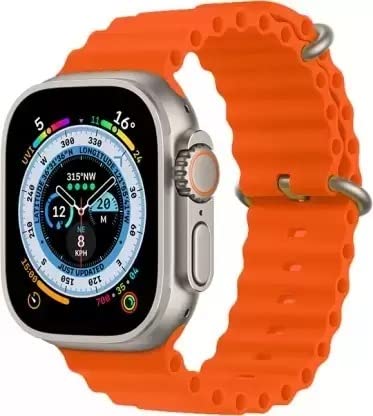 Zrose Watch8 Ultra Full HD Heart & SpO2 Monitoring,14 Sports Modes,Sleep Monitor Smartwatch (Orange Strap, 2.5) (B0C46J8K4Q) Amazon Price History, Amazon Price Tracker