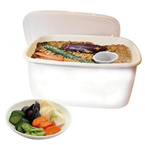 ホーローぬか漬け容器【ホーロー・漬物容器・角型・保存容器】