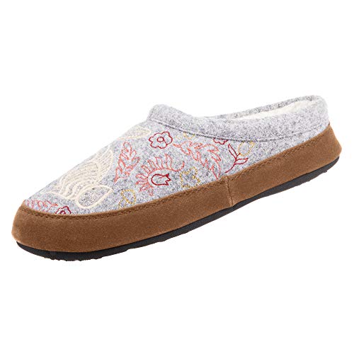 Acorn Womens Slipper with Berber Lining, Suede Siding and Durable Non-Slip Indoor/Outdoor Sole4