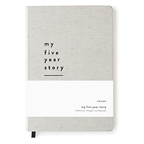 Mål Paper My Five Year Story Journal Cover