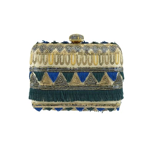 Embrayage femme Snf-034 pochette de cérémonie et sac à main taille unique