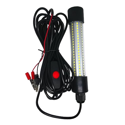BRIGHTFUFU 13w Led Underwater Fishing Light Fish Lamp Night Fishing Fresh Salt Water