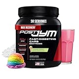Post JYM Carb Fast Digesting Post Workout Recovery Powder | Pure Dextrose, Glycogen Replenishment, Athletic Performance, Muscle Growth | Rainbow Sherbet 30 Servings