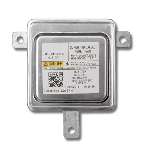 Ballast de phare au xénon D4S D3S pour Audi Q3 Q5 | Module de commande d'origine 8K0941597