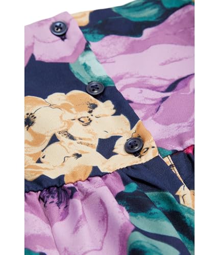 Janie and Jack Girls' Bold Floral Blouse (Toddler/Little Big Kid)2