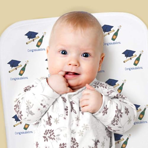 Azeeda 'Congratulations with Bubbly' Baby Burp/Wash Cloth (BC00032424)2