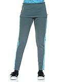 Zumba Fitness Cha Cha Check Me Out Pants, Dark N Dirty Slate, XX-Large