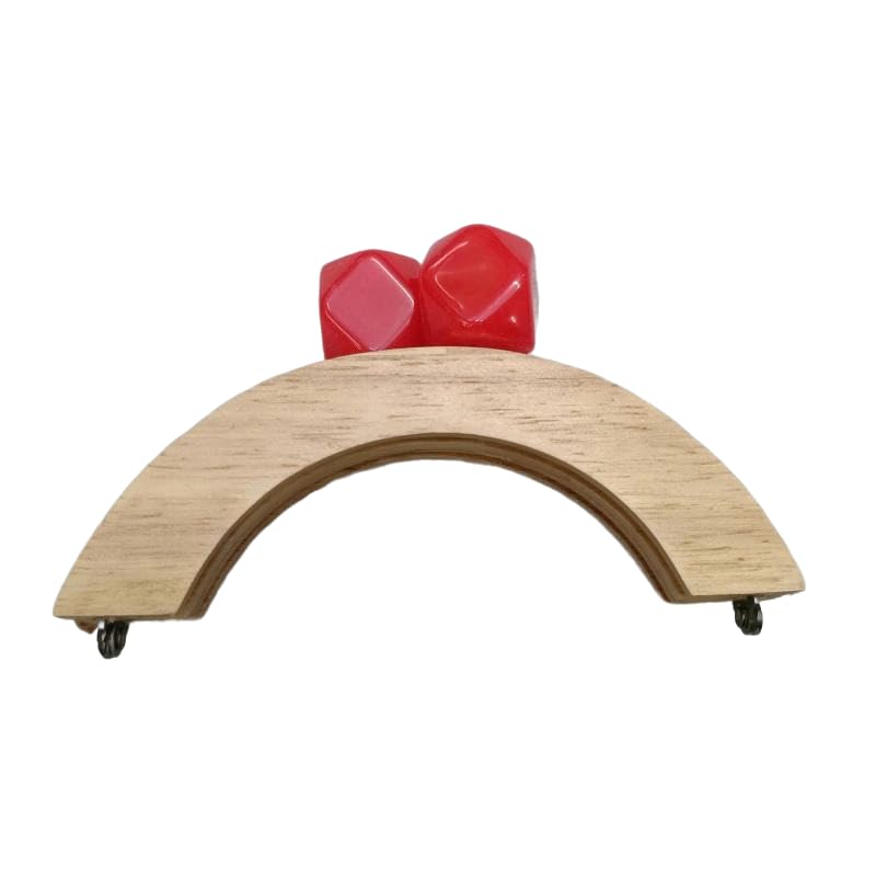 2 szt. zewnętrzna 14 cm drewniana rama do torebki, drewniane uchwyty do torebki, rękodzieło, do ręcznie robionej torby plażowej, toreb, słomy, uchwyty, 2 szt