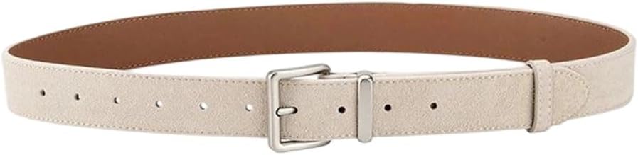 Retro Suede Belts Women Elegant Wide Waistband Dress Sweater Jeans Girdle Accessories