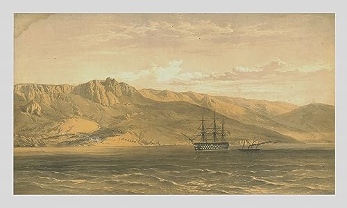 Lienzo decorativo de pared 60x90cm: pintura de paisaje de Crimea