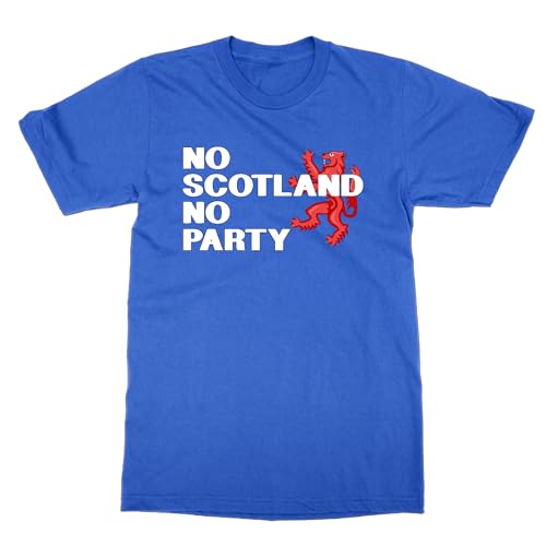 T-shirt No Scotland No Party : le cadeau idéal pour un homme fan de rugby écossais