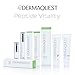DermaQuest Peptide Vitality Peptide Creamy Glyco Cleanser - 15% Glycolic Acid Exfoliating Face Wash Pore Cleanser - Face Cleanser for Women & Men - Remove Fine Lines & Wrinkles (6 oz)