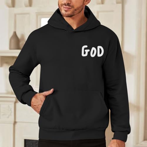 Christian Hoodies for Men Inspirational God Sweatshirts Faith Jesus Hoodie Vintage Bible Verse Graphic Pullover4