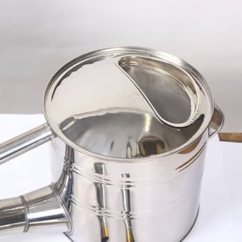 Amazon.co.jp: 如雨露：根岸産業 ステンレス製 竿長 盆栽如雨露 6号