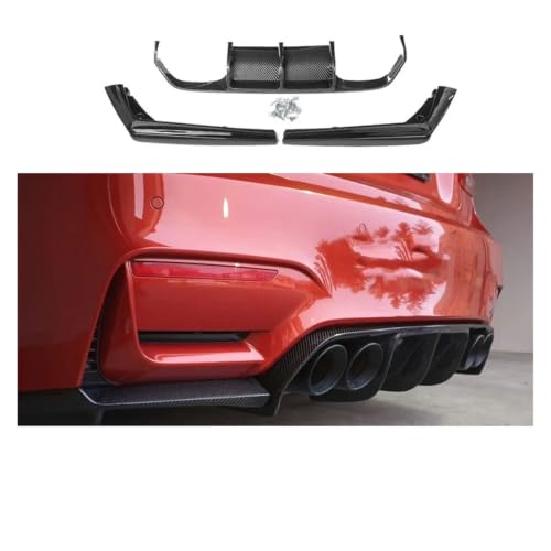 Diffuseur arrière M3 F80 spoiler de pare-chocs avant en finition premium durable - 2