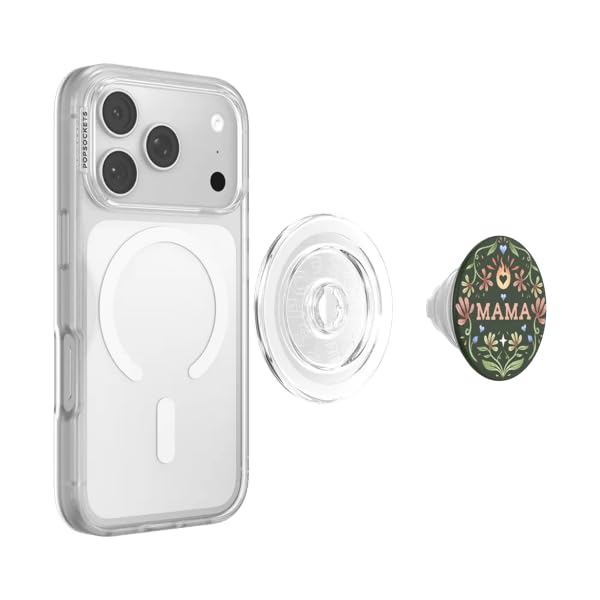 Image of PopSockets Phone Grip for MagSafe, Magnetic Holder, Phone Stand, Mom - Boho Mama