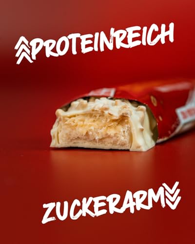 Grenade Proteinriegel, White Chocolate Salted Peanut – Proteinreich & Zuckerarm, 12 x 60 g (Die Verpackung kann Variieren) 4