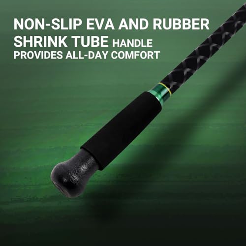 Fiblink Caña de Pescar de Carbono 2 Piezas para Surf y Spinning/Casting (8 pies) miniatura 5