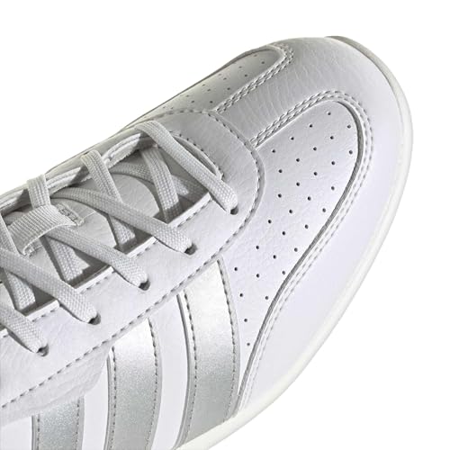 adidas Femme BARREDA LO Shoes, Crystal White/Silver met./Off White, 40 2/3 EU