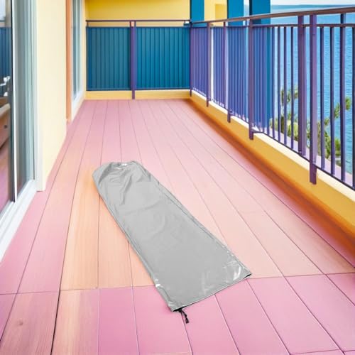 Funda de escalera exterior para proteger su patio del polvo 7