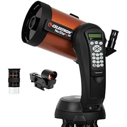 Celestron NexStar 6SE Computerized Telescope – 6-Inch Schmidt-Cassegrain Optical Tube – Fully Automated GoTo Mount with SkyAlign – Ideal for Beginners and Advanced Users – 40,000+ Object Database