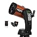 Celestron 11068 NexStar 6SE Telescopio Schmidt-Cassegrain computerizzato con montatura completamente automatica, tecnologia SkyAlign e rivestimento XLT, nero/arancio