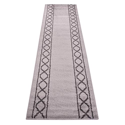 Custom Size Runner Rug Trellis Lattice Design Roll Runner 25 Inch Wide x