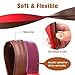 MAGZO Under Door Weather Seal, 2 Inch Width X 39 Inch Length Weather Stripping Under Door Draft Stopper Door Seal Insulation Door Sweeps for Both Interior and Exterior Doors Bottom(Brown)