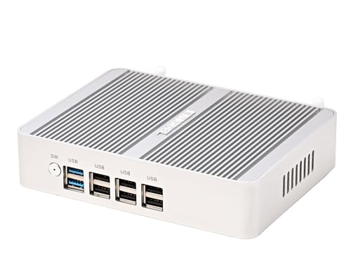 Image of KINGDEL Powerful Mini Desktop Computer with Processor N100(4C /4T), 16GB DDR4 RAM 2TB SSD, Auto Power On Gigabit Ethernet Micro PC for Home /Office 4K /60Hz Triple-Display