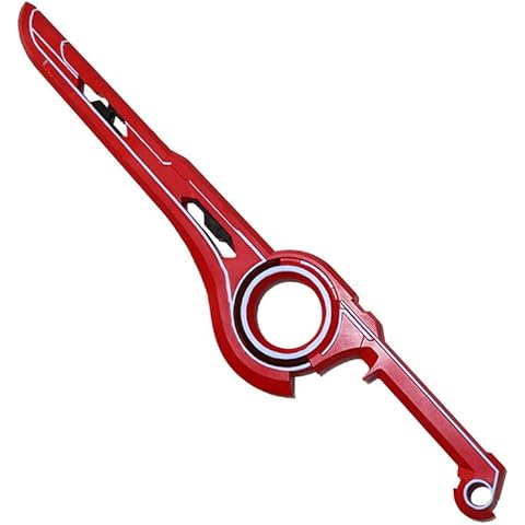 Mingshao 49" Fantasy PU Foam Sword Authentic Replica for Fans and Cosplayers for Shulk from Xenoblade The Chronicles 1:1 Anime Collectible Cover