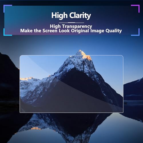 SXCY [2PCS Nano for 2025 2026 VW Tiguan Screen Protector [R-line Optional 15 In] for VW Tiguan 2025 2026 Accessories 2025 Tiguan Navigation Screen Protector