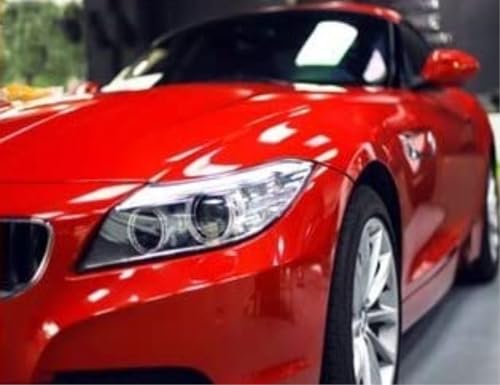 Image of CREON Vinyl Wrap for Car & Bike Self Adhesive Vinyl Wrap Sheet Sticker & Decal Roll Film Auto Car Vehical Bubble Release (2 feet x 12 feet, Red Glossy Wrap)