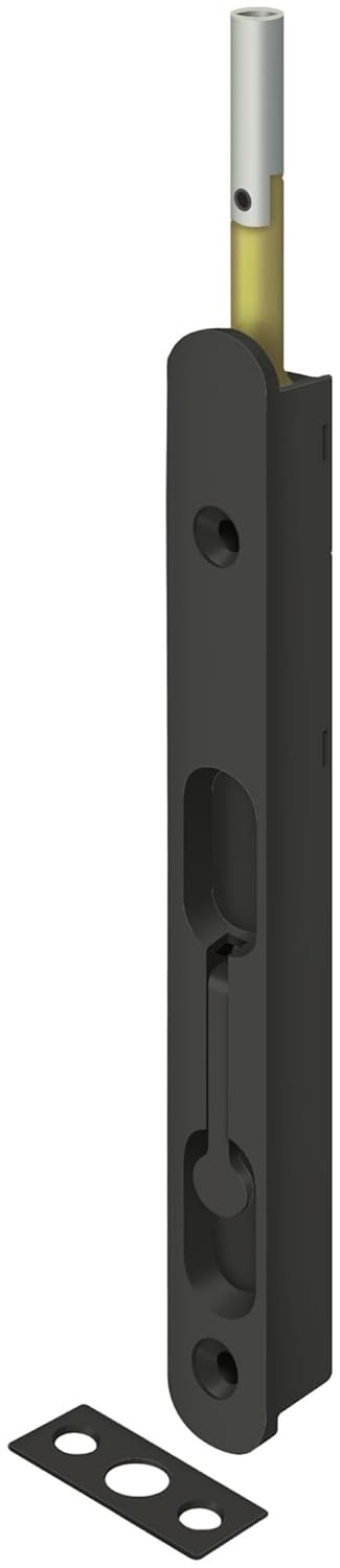 Deltana 18efbz10b Extension Flush Bolt, 18", Oil Rubbed Bronze
