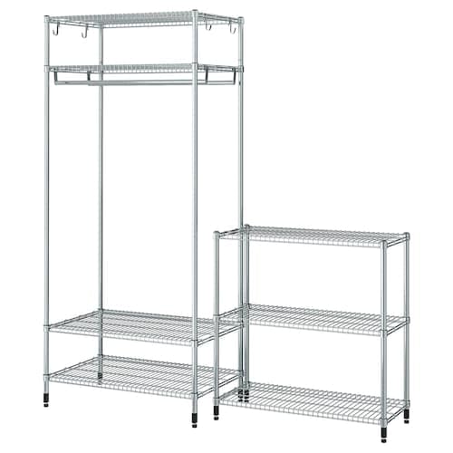 Amazon｜IKEA (イケア) OMAR オマル シェルフユニット ハンガーレール